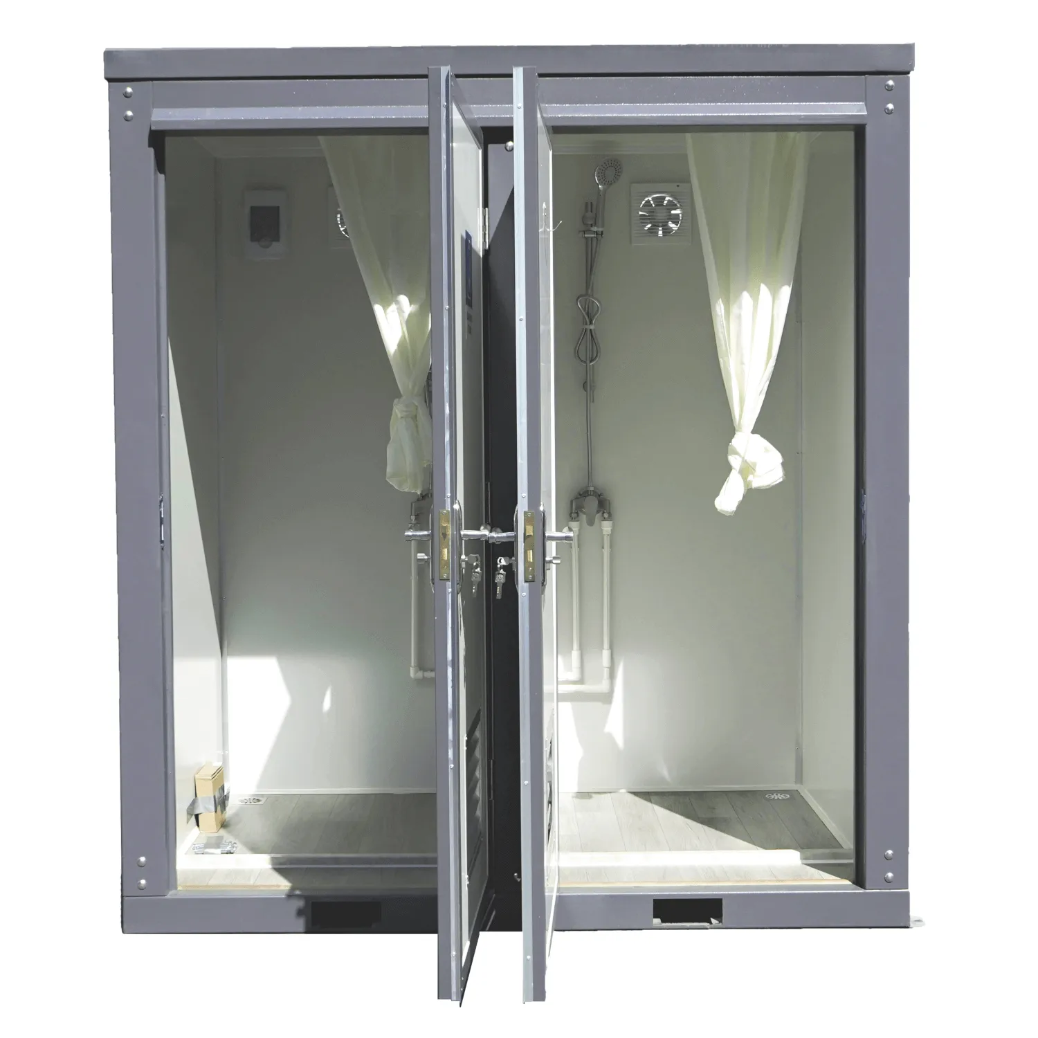 2 Private Mobile Shower Room