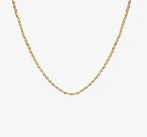 4mm Rope Chain | Gold