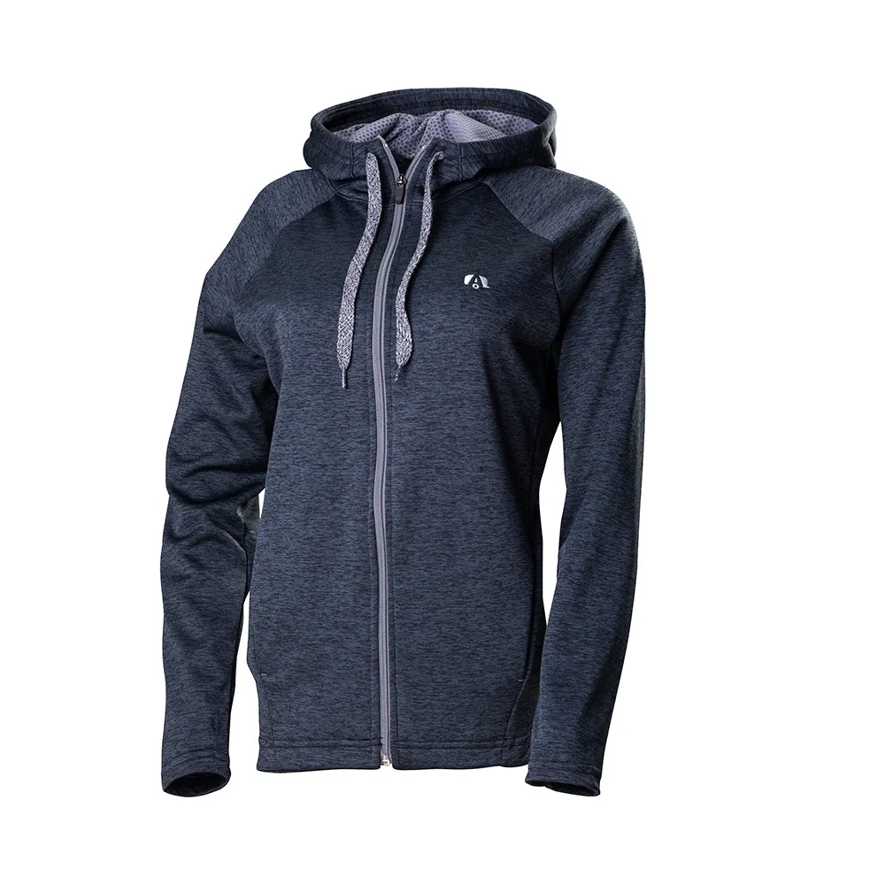 Airstream Performance Wicking Tonal Fleece Women's Zip Up Pullover