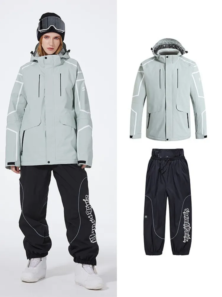 ARCTIC QUEEN Minimalist Winter Snow Suit - Women's