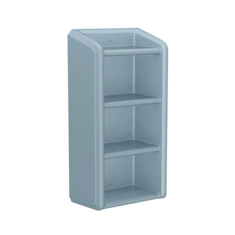 Cortech 7111 Endurance 4-Shelf Wall Mount Open Storage Unit