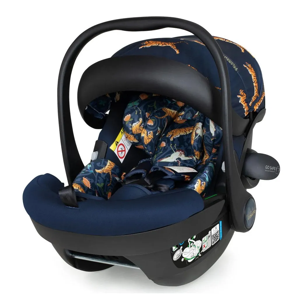 Cosatto Wow Continental On The Prowl Everything Bundle with 360° Rotating Car Seat & ISOFIX Base