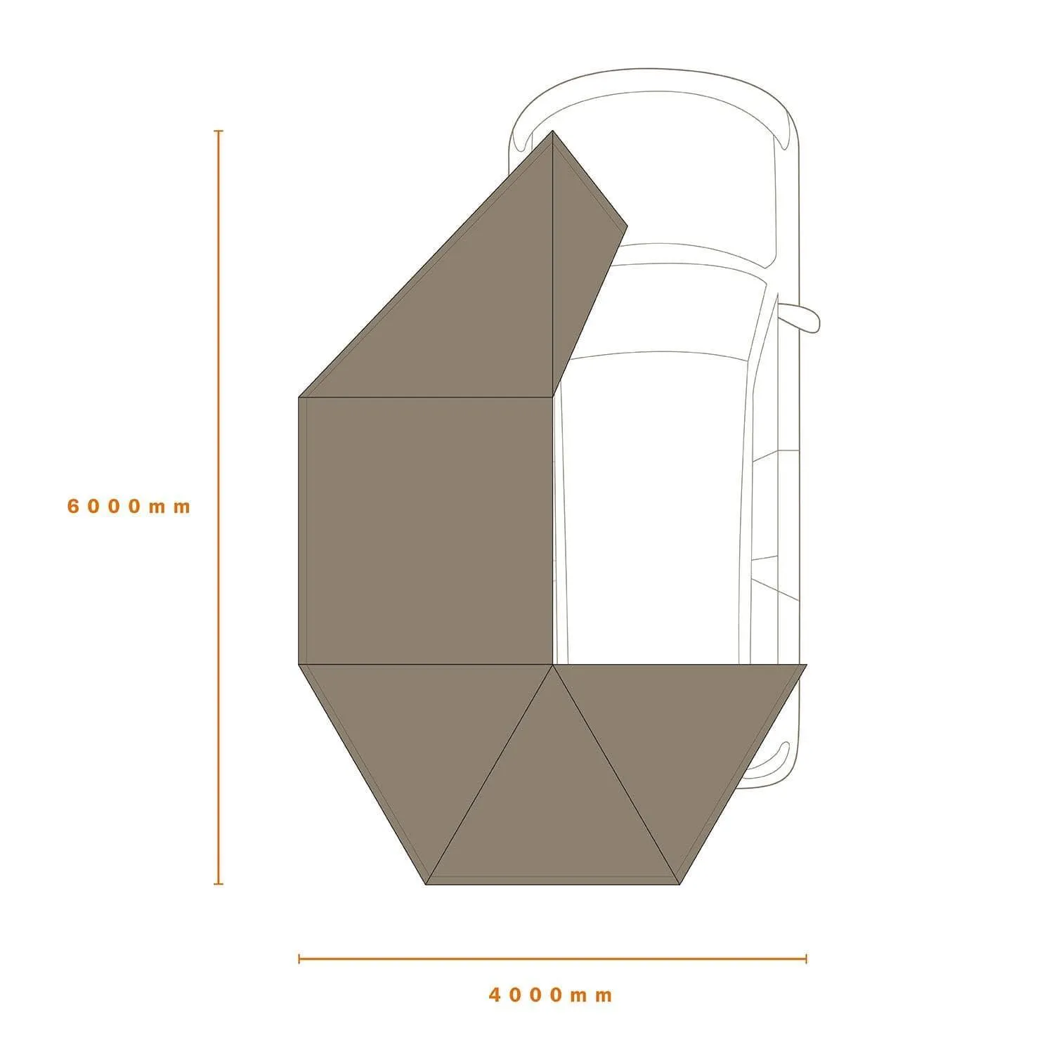 ECLIPSE 270 AWNING  G2 LEFT