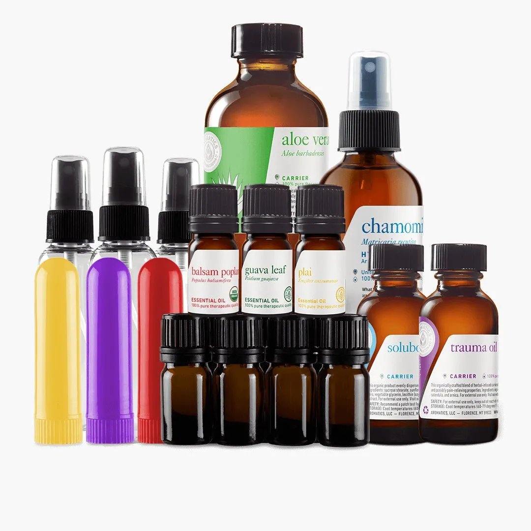 Essential Oil First Aid Kit