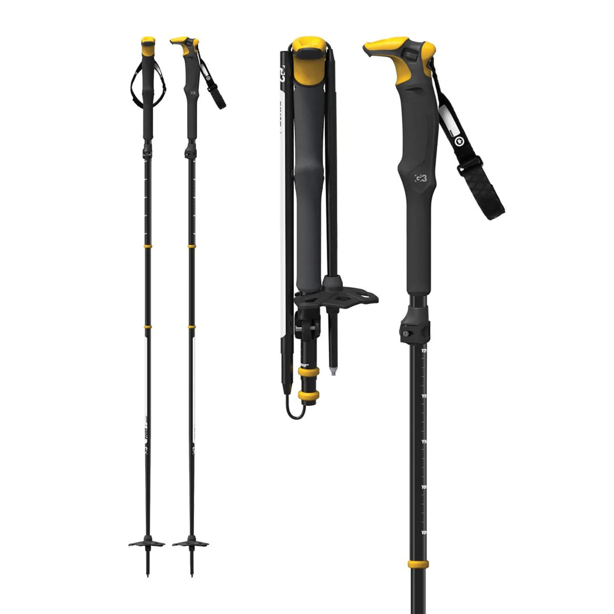 G3 Pivot Adjustable Splitboard Poles