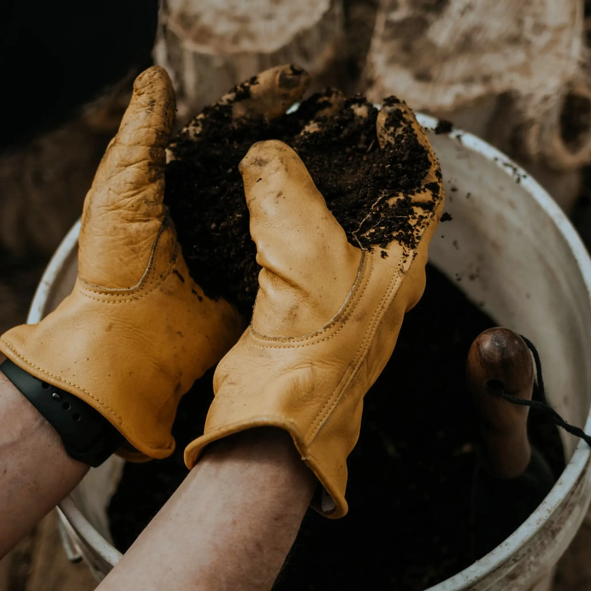 Garden Glove - Natural Yellow