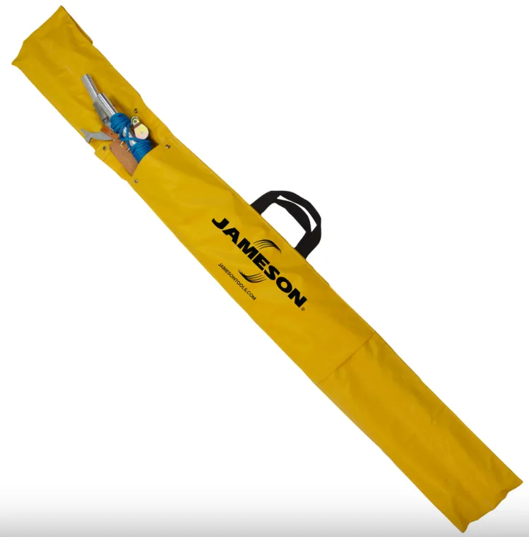 Jameson 6 FT PROFESSIONAL Yellow Fiberglass Hollow Poles  FG-6