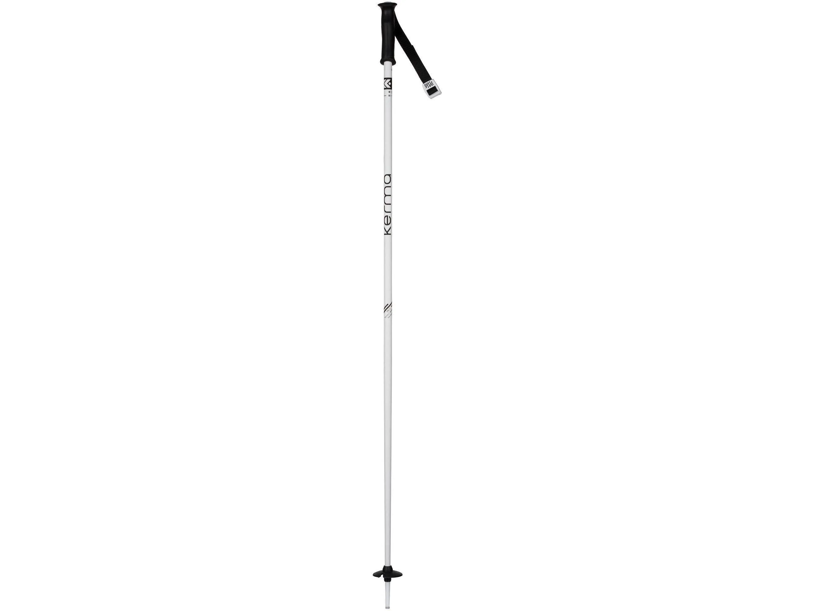 Kerma Elite 2 Ski Poles - White