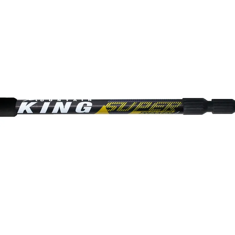 Mountain King Super Trekker Lightweight Walking Pole - Black