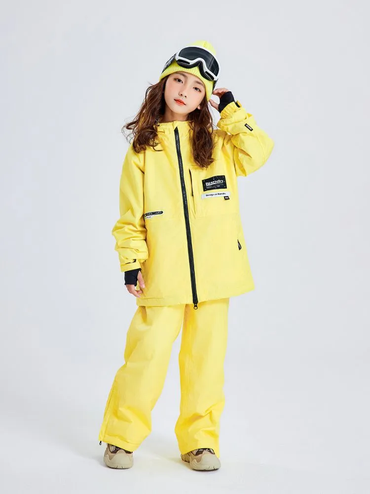 NANDN Kids 2-Piece Colorblock Snowsuit