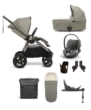 Ocarro Pushchair 8 Piece Complete Bundle with Cloud T Car Seat & Base - Everest