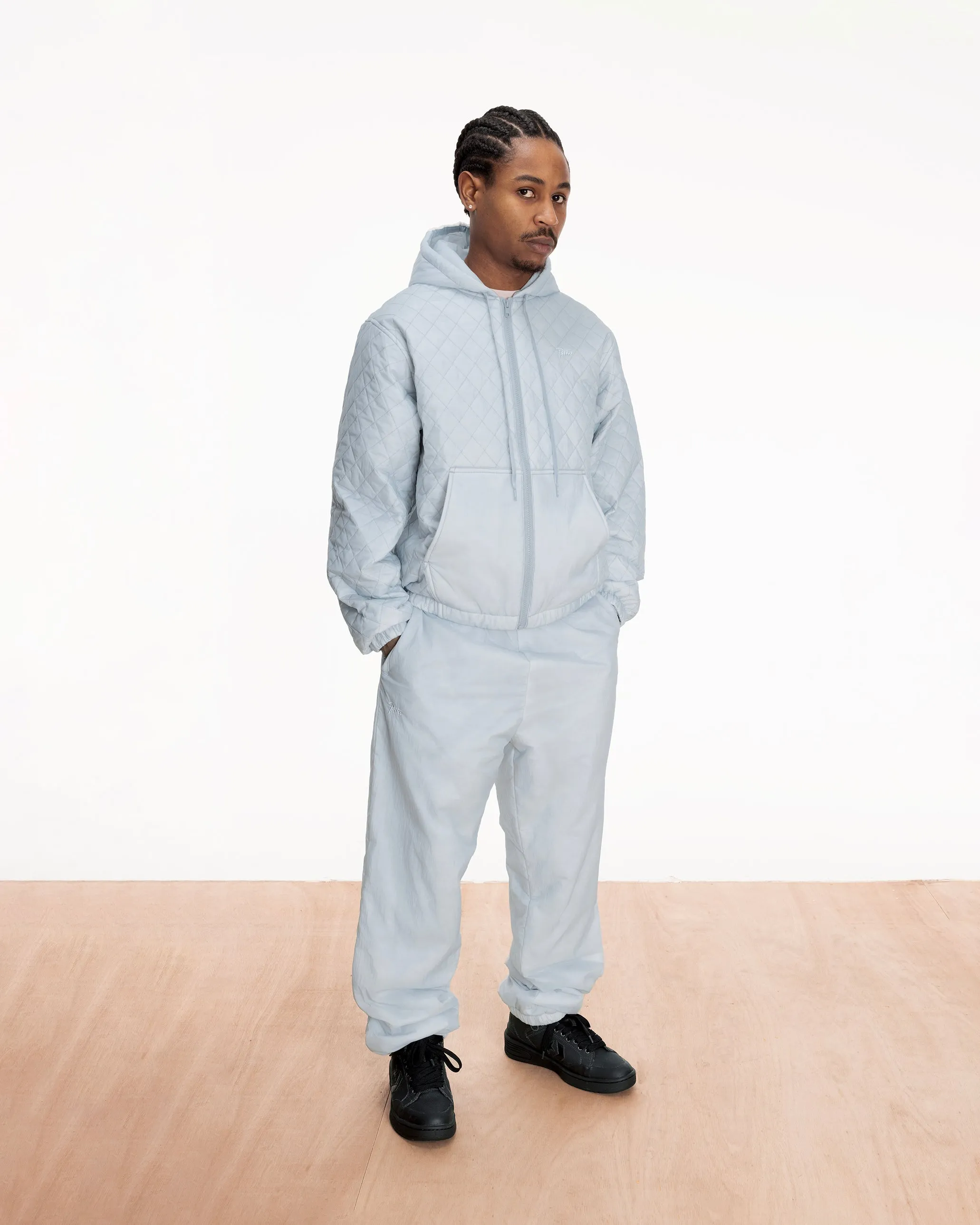 Patta Insulated Nylon Pants (Gray Dawn)