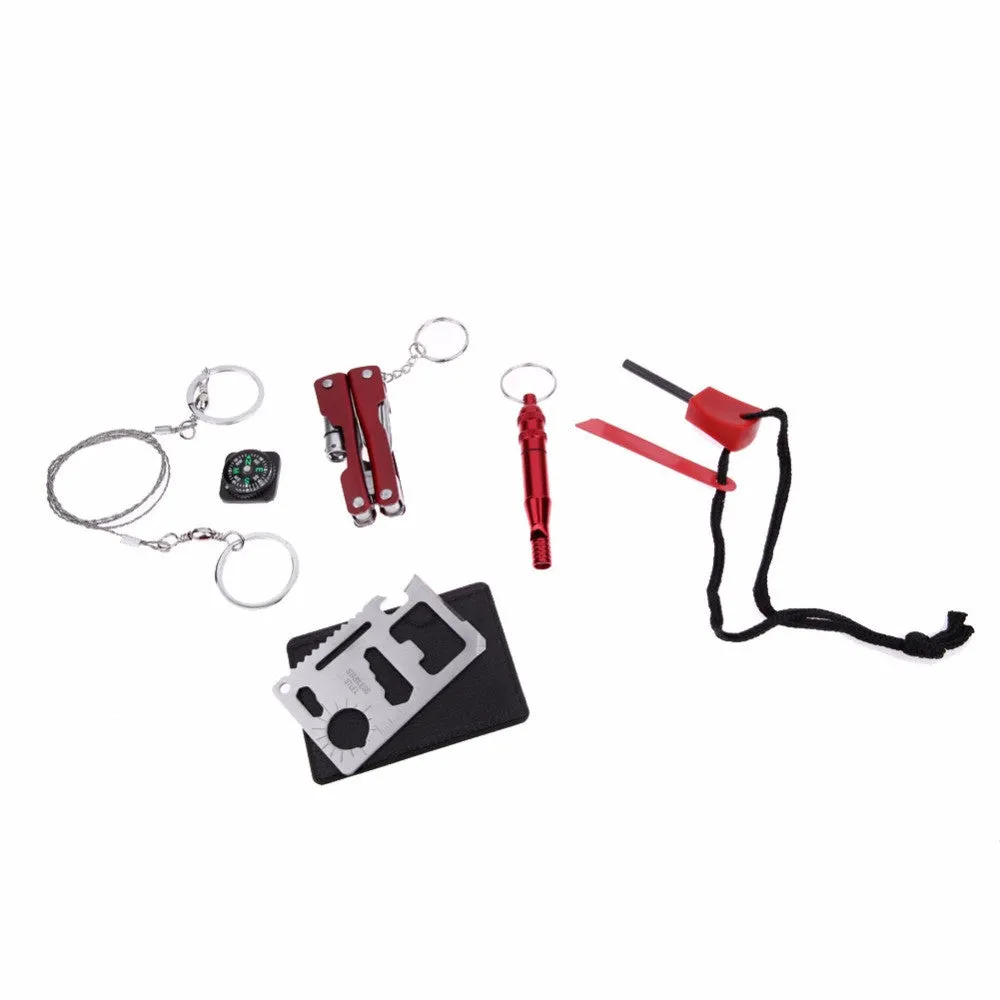 Self Help SOS Tool Kit Outdoor Equipment Emergency Gear