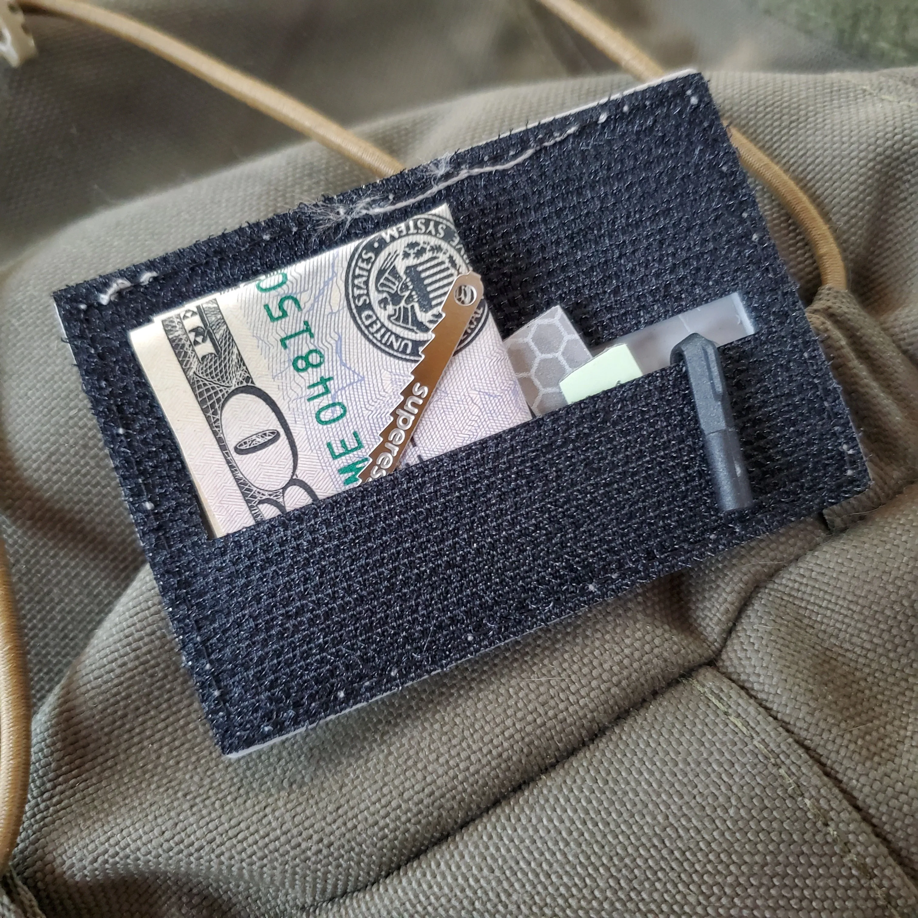 Storage Pocket Patch: Hobo Symbols, Ground to Air Signals, Search and Rescue Markings